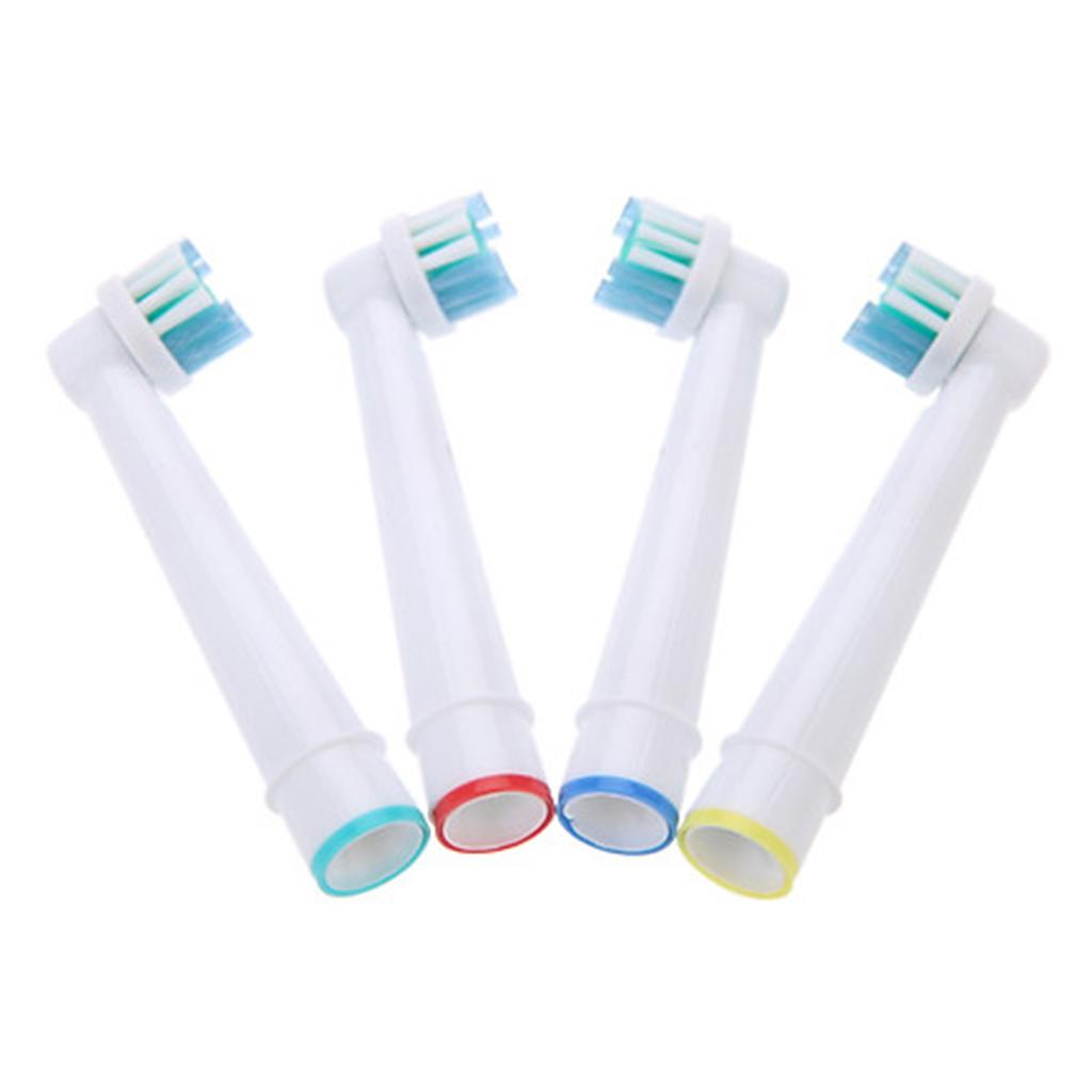 4Pcs SB-17A Rotary Electric Toothbrush Heads Soft Bristles Oral Care Replacement for Braun