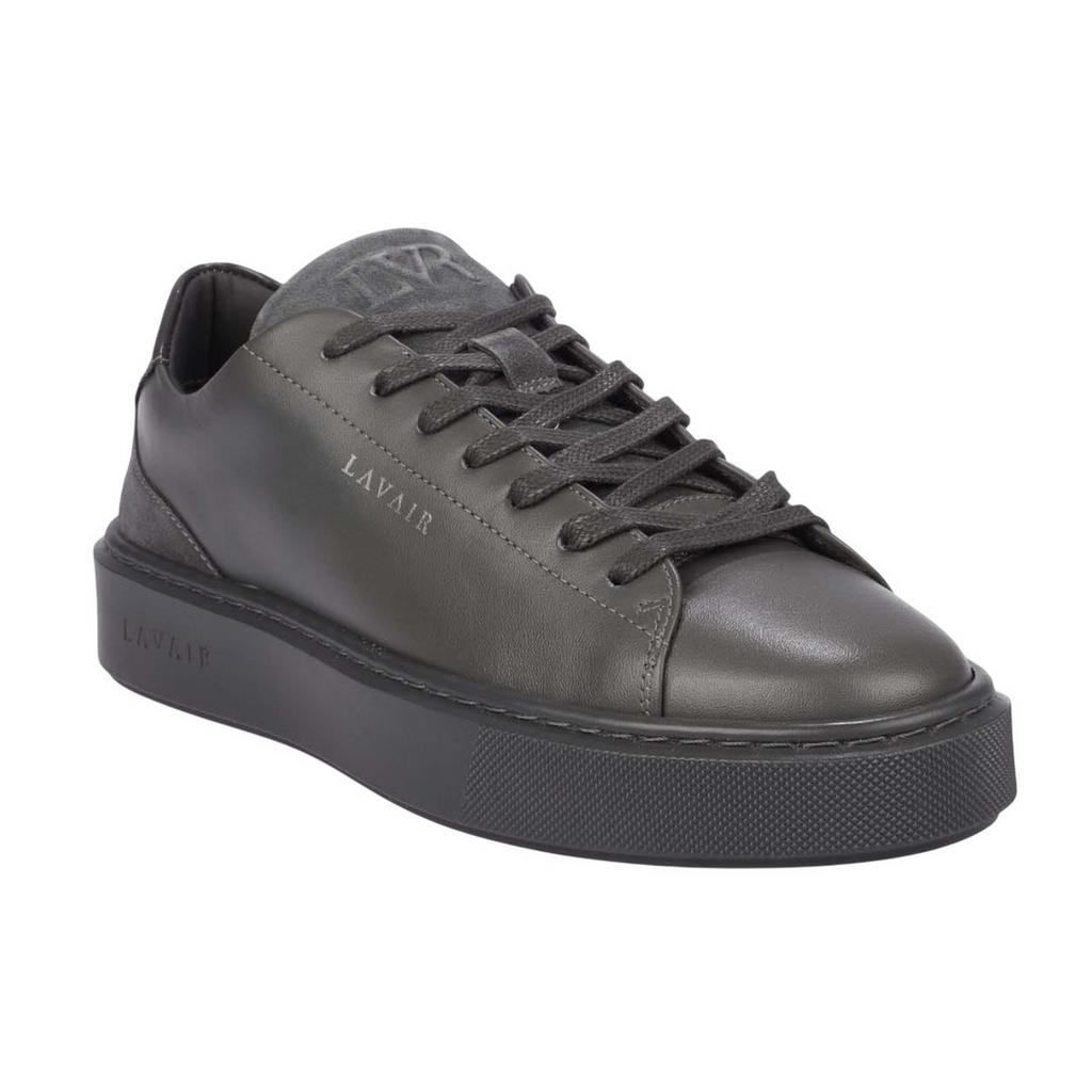 Lavair Mens Luna Logo Leather Trainers