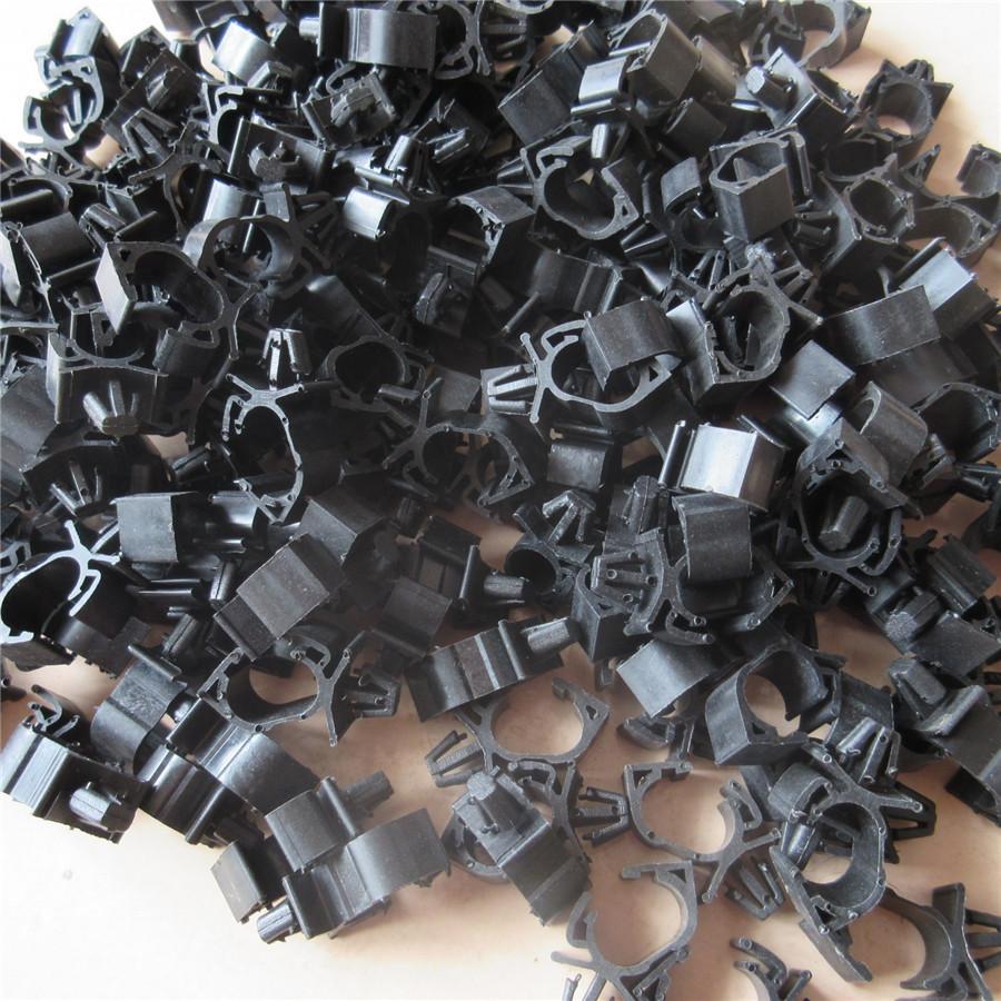 100pc High quality Car Wiring Harness Fastener for All Car Auto Route Fixed Clips Corrugated Pipe Tie Wrap Cable clamp