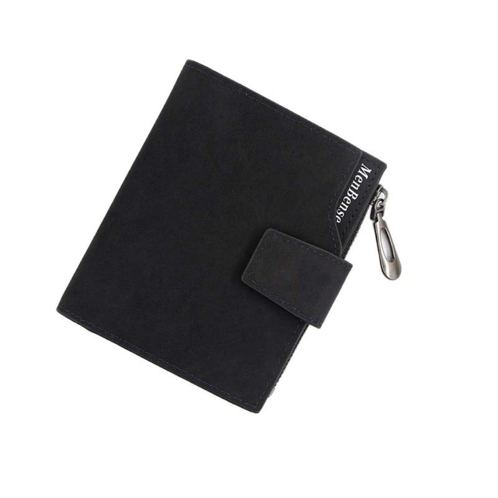 Large Capacity Cash Purse Bag PU Leather Short Wallets Elegant Pocket Purse Wallet  Outdoor