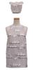 Friends Hill Kids Apron M Kinoeda Shimada Gray [VW-274-28]