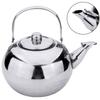 Stainless Steel Water Kettles Teapot Green Oolong Tea Jug With Infuser Filter Coffee Kettle Home Office Tea Coffee Tools