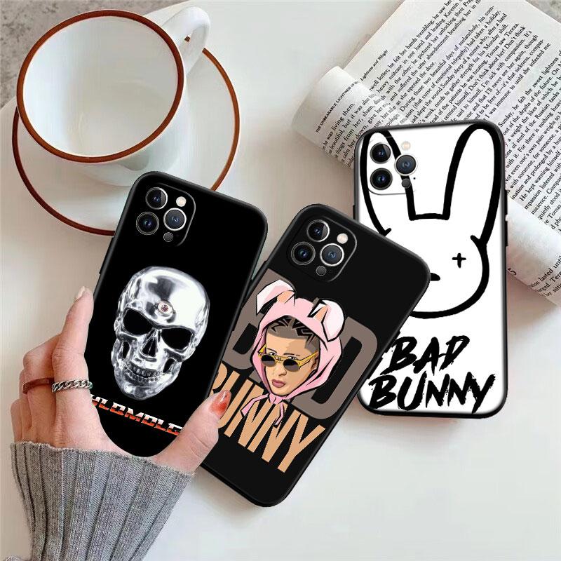 IK10 Bad Bunny Phone Case for Samsung Galaxy S20 S21 S22 Ultra FE + Plus A21S A22 A24 A25 A26 A30 A30S A31
