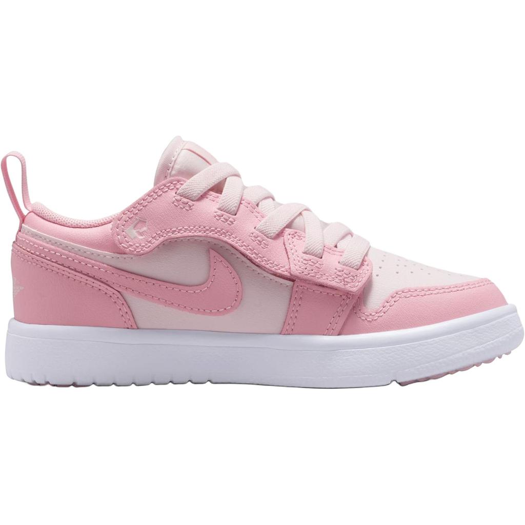 Кроссовки Air Jordan 1 Low Alt PS Средний Мягкий Розовый Детские Белый Жемчужно-розовый DR9748-614