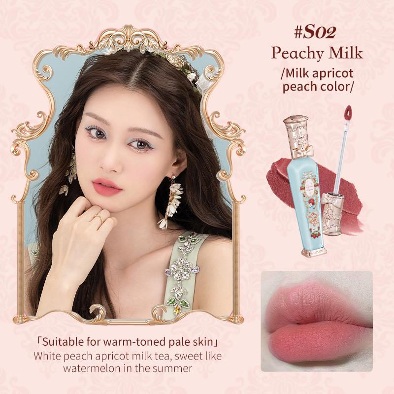 Flower Knows Серия «Летняя ночь» Зеркальный блеск для губ Пленкообразующий бальзам для губ Увлажняющий Стойкий Нелипкий Макияж для ВСЕХ губ