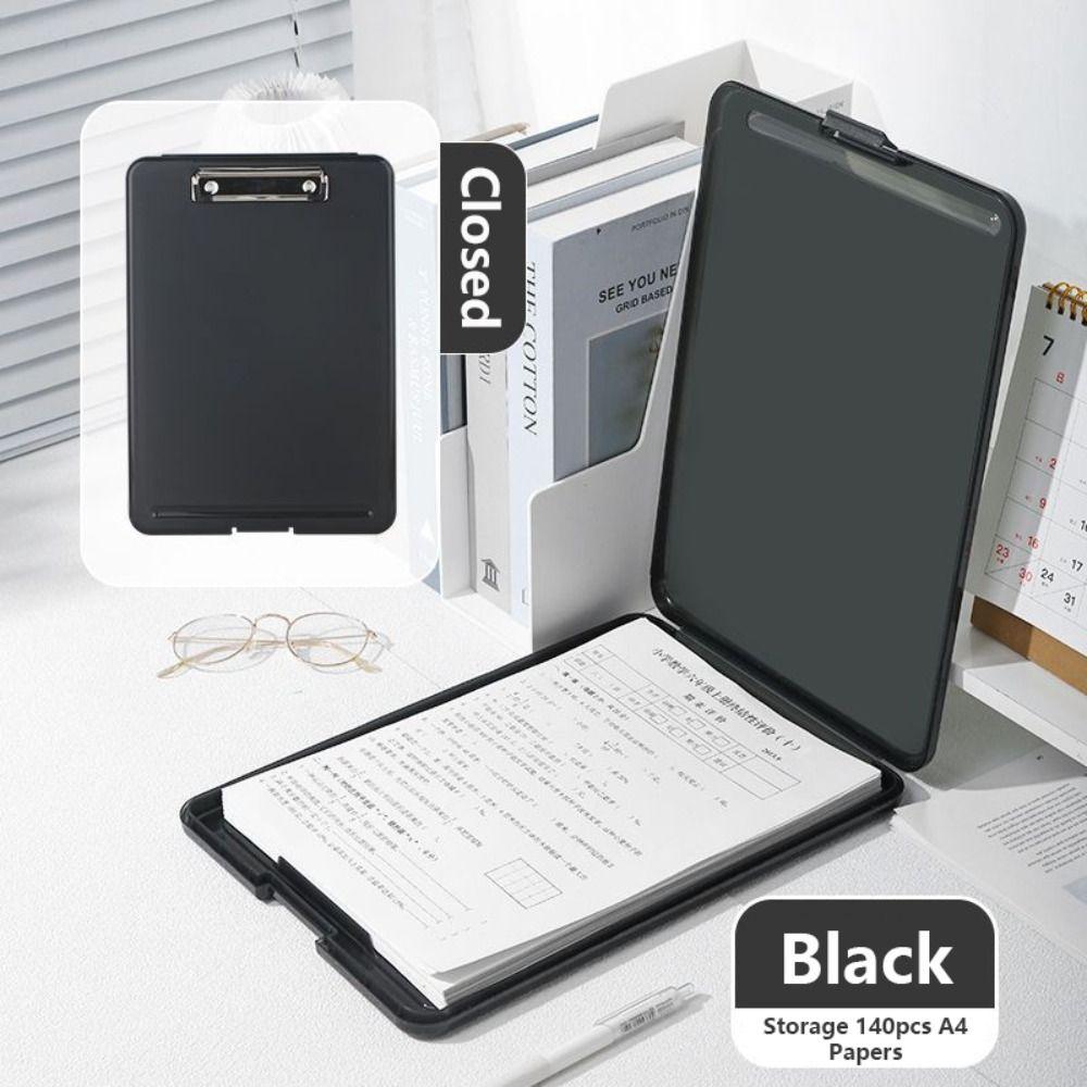 Dual-use File Box 2-in-1 Writing Pad High Quality Memo Clip Board Students