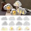 Creative Candle Lamp Silicone Mold Soft Halloween Candle Jar Mold  Party Decoration