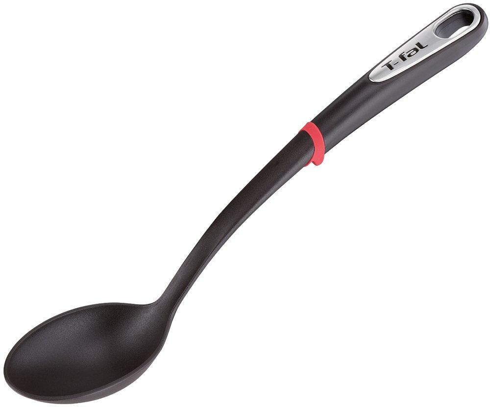 Tefal Cooking Spoon Cooking Spoon Spatula Dishwasher Safe with Silicone Pad K21321 "Ingenio Spoon"