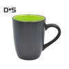Ceramic Coffee Mug with Colorful Interior Easy-to-Clean Handle Tea Cup 16 OZ Matte Beverage Cup for Latte Tea Cappuccino