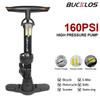 BUCKLOS 160PSI Велосипедные насосы Шредер/Преста Насос-инфлятор для клапана велосипедной шины Манометр высокого давления Накачиватель шин для мотоцикла