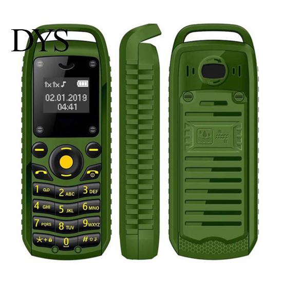 Мини-мобильный телефон BM25 GSM Многоязычный ЖК-экран Низкое излучение Подвесной дизайн Функция вызова с кнопками Клавиатура Две SIM-карты Двойной режим ожидания Карманный
