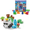 Mega Blocks Mega Blocks для детей от 1 года и старше, набор из 80 штук, мусоровоз. Изучите ЦУР с помощью блоков для детей от года и (МЕГА БЛОКИ) & ~ ~ [всего 87] [1