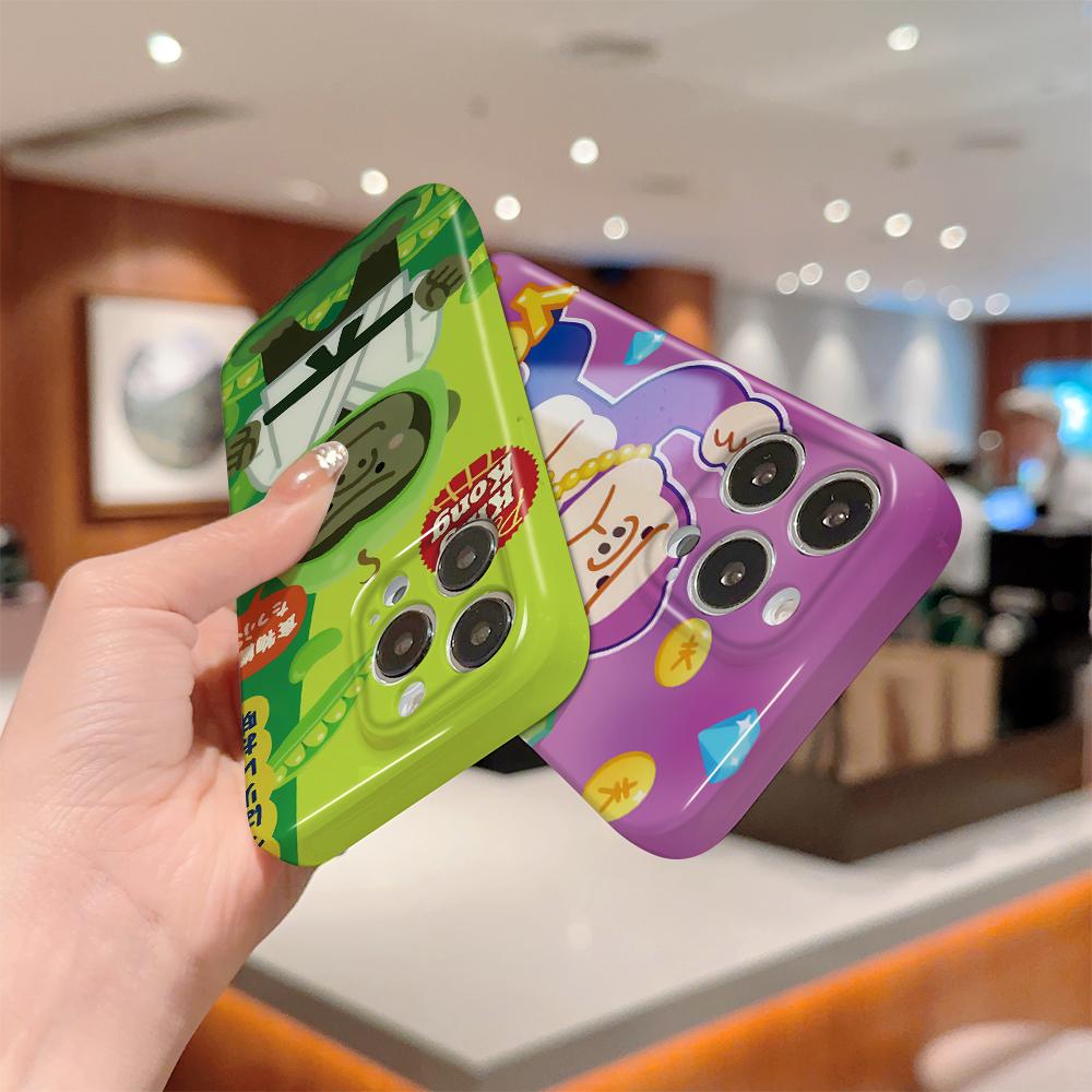Все включено Пленка Чехол для телефона Мультяшный Модный дизайн Жесткий Чехол Полная защита Защита камеры для OPPO A60 A96 Reno12 Realme C53 C75