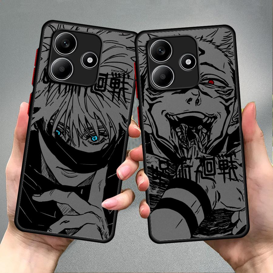 Японский Крутой Аниме Чехол Задняя Крышка Телефона для Xiaomi Redmi Note 14 A4 10 13C 12 9S 13 Pro Plus 14C 11