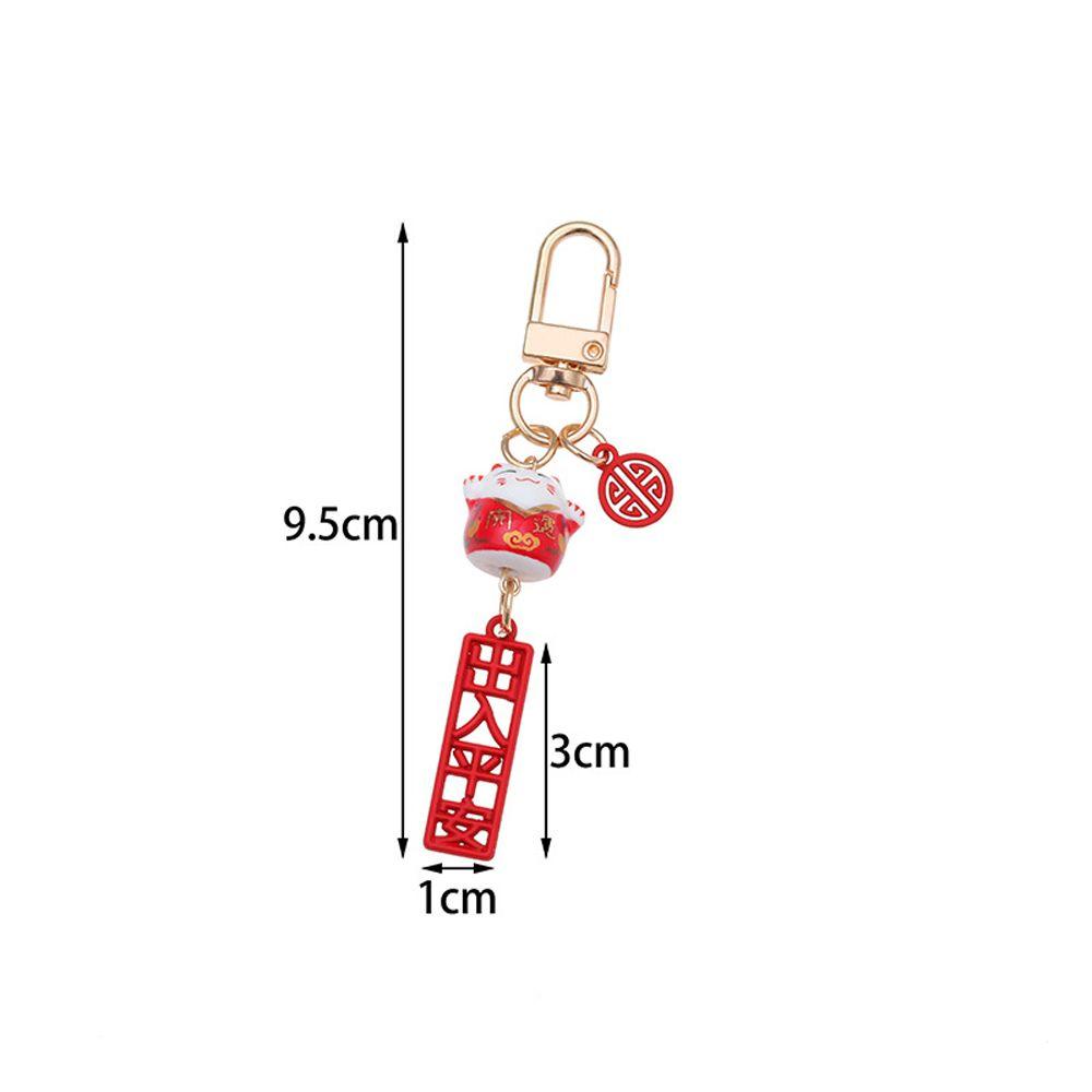 DIY Accessories Maneki Neko Trinkets Mobile Phone Lanyard Mobile Phone Straps Lucky Cat Keychain