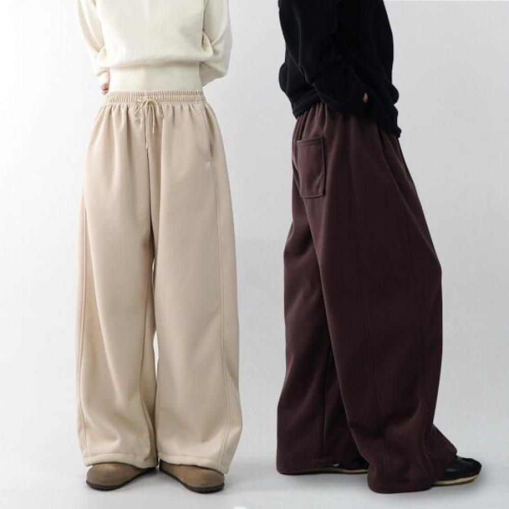 Onl Women Fleece Cut Wide Pants Training Pants