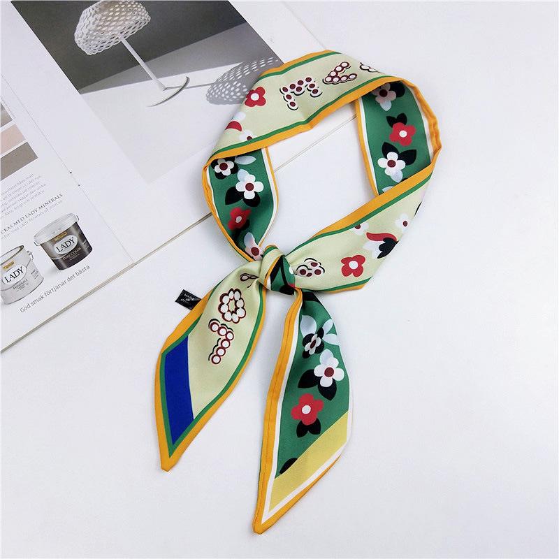 New Scarves Silk Scarves Women'S Spring And Autumn Season Long Decorative Professional Scarves Summer Thin Styles Paired With Shirts Stylish