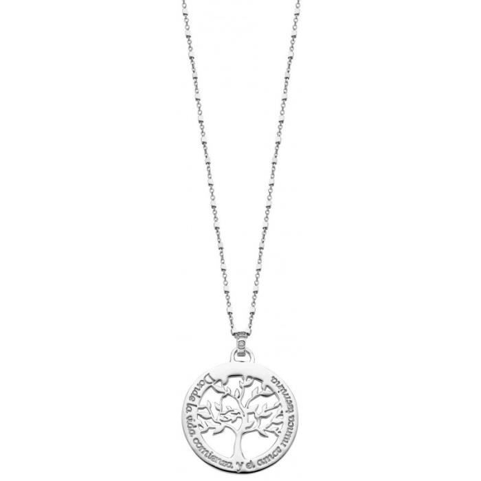 Collier Femme - Lotus Silver - LP1641-1-1 - Argent - Tree Of Life - 1 pièce