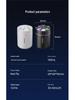 Мини-увлажнитель Mars Ash Pro USB: Большой объем тумана, красочный, низкий уровень шума для дома и автомобиля.