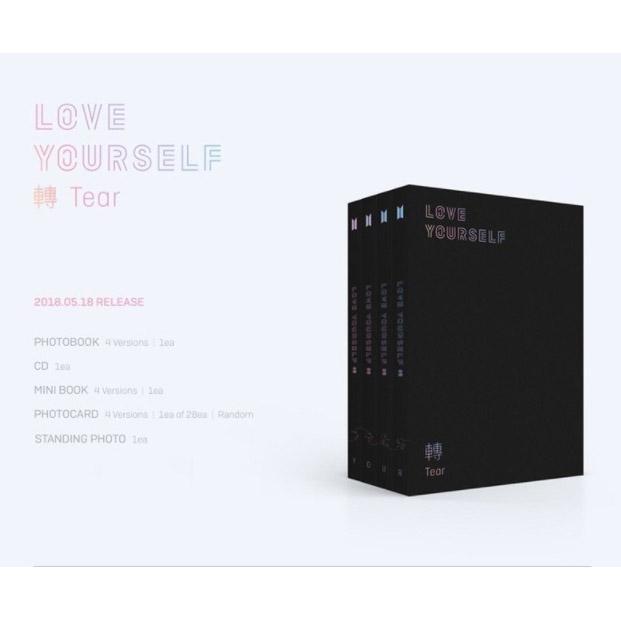 BTS - LOVE YOURSELF Tear комплект из 4 предметов
