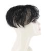 LISI HAIR Женские короткие вьющиеся волосы для наращивания волос из синтетического волокна, покрытие для седых волос и выпадения волос, натуральный черный, коричневый, светлый, для повседневного использования