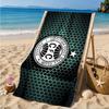 Cori-tiba Football Club Crest Printed Microfiber Beach Towel, Soft And Absorbent, Quick-Dry, Ideal for Summer Travel, Beach Essential, Swimming Pool