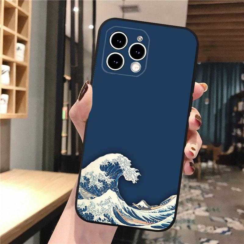 Чехол для телефона Great Blue Wave Ocean для iPhone Samsung Galaxy Redmi Xiaomi Oppo OnePlus Note SA 7 8 9 10 11 12 13 14 20 21 22 23 53 54 Pro Max Ultra