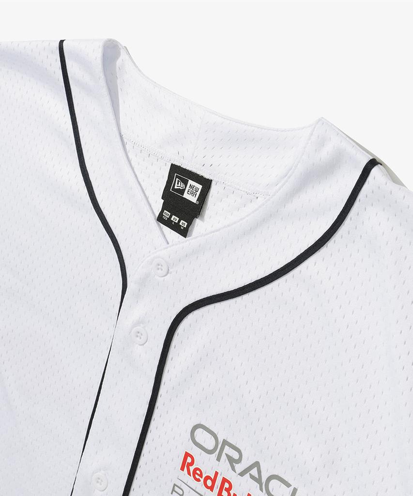NEW ERA Oracle Red Bull Racing Mesh Shirt White