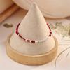 Lucky Bamboo Handmade Braided Red String Bracelet For Couple Women Adjustable Bracelet For Best Friends Lovers Gifts