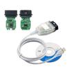 Новый Mini-VCI V18.00.008 Для-TOYOTA OBD2 Автомобильный Диагностический Кабель Mini VCI J2534 FTDI FT232RL TIS Techstream Автомобильные Кабели Разъемы