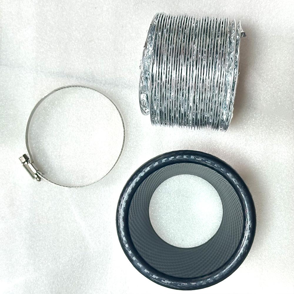 1 шт. Воздухозаборник переднего бампера автомобиля, комплект воздухозаборной трубы турбонаддува, комплект впускной трубы турбины из АБС-пластика, воздухозаборник, вид под карбоновое волокно