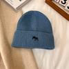 2025 новая осенне-зимняя универсальная теплая шапка с большой окружностью головы, утолщенная шерстяная шапка, показывающая лицо, маленькая вязаная шапка