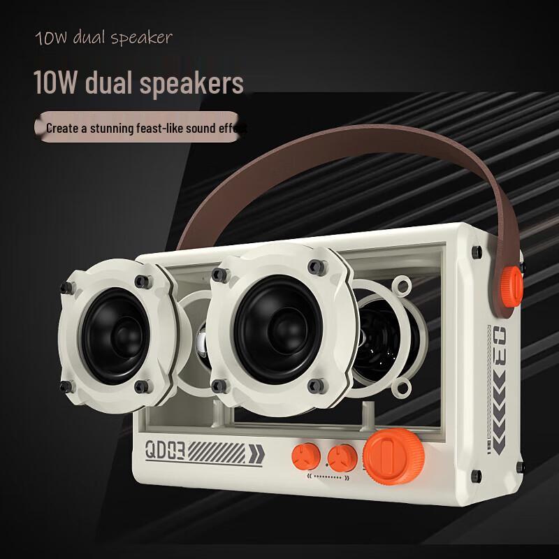 Bach Johann QD03 Wireless KTV Bluetooth Speaker with Microphone