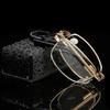 Reading Glasses Men Portable Presbyopia Glasses with Box Foldable Prescription Glasses Eyeglasses +1.0 To +4.0