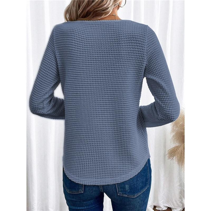 Кружевная футболка с длинным рукавом