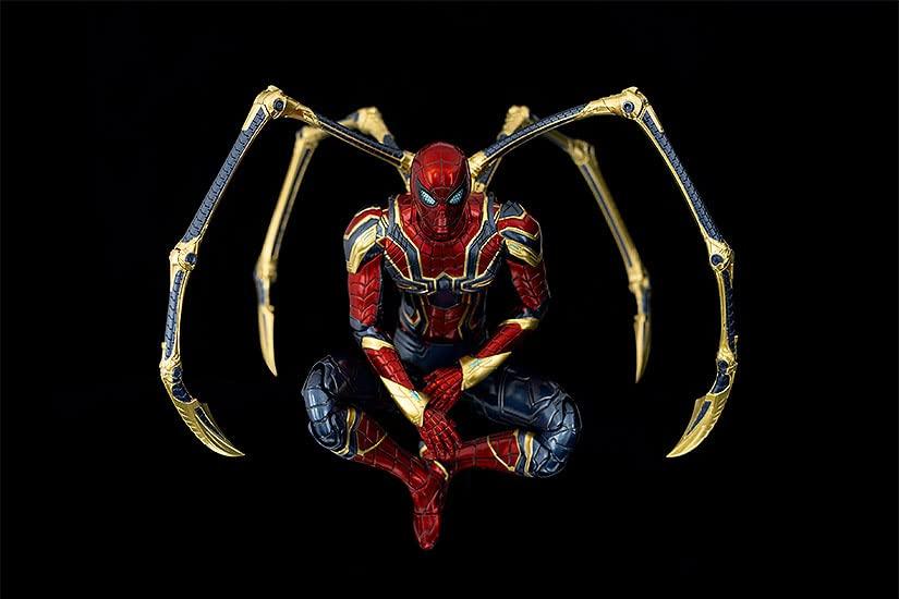 Marvel Studios The Infinity Saga DLX Iron Spider масштабная металлическая окрашенная подвижная фигурка 1/12 ABS&PVC&POM&цинковый сплав&другое