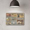 One Pack Horizontal Vintage Metal Tin Wall Poster 2030cm 3040cm Decorative Sign For Home Bar Garage Cafe Kitchen Living Room Wall