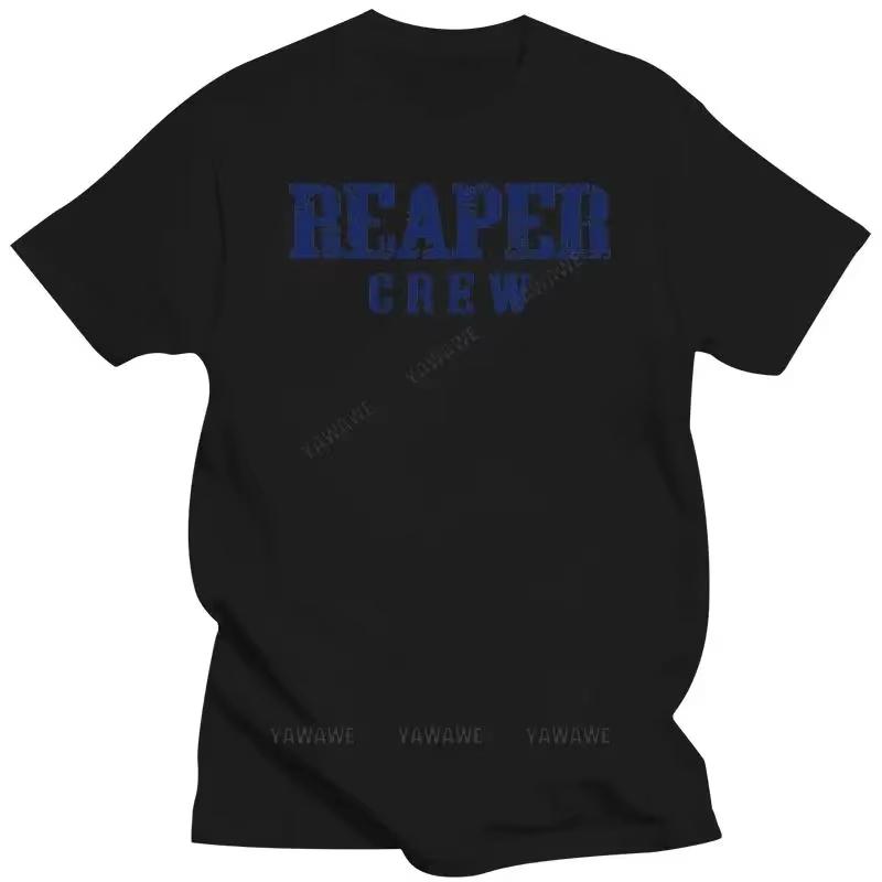 Mens Reaper Crew TShirt SHOW TV SERIES GANG BIKES LEATHER GIFT PRESENT DVD Shirt Cotton Hight Quality Man cotton T Shirt