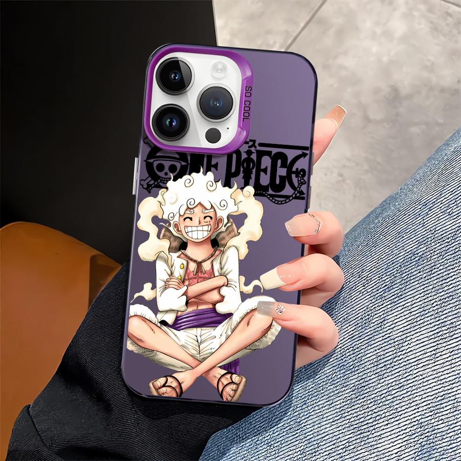 One Piece Cool Luffy Phone Case for iPhone 14 15 16 Plus 17 Air 16e 11 12 13 Pro Max Soft Cover