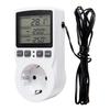 Digital Temperature Controller Power Socket Outlet EU Plug Thermostat With Timer Switch Sensor Probe Heating Cooling