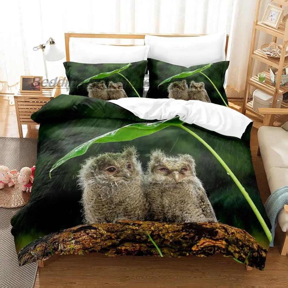Комплект постельного белья Animal World Single Twin Full Queen King Size Комплект постельного белья Aldult Kid Bedroom Duvetcover Sets Комплект простыней с 3D-принтом