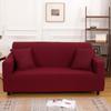 Чехлы для диванов однотонного цвета для гостиной, эластичный чехол для дивана, чехол для углового дивана, защитный чехол для стула на 1/2/3/4 места