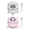 Space Capsule Humidifier USB Large Mist Volume Cute Baby Humidifier with Diffuser Night Light for Ho