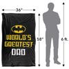 Batman World´S Greatest Dad Fathers Day Blanket