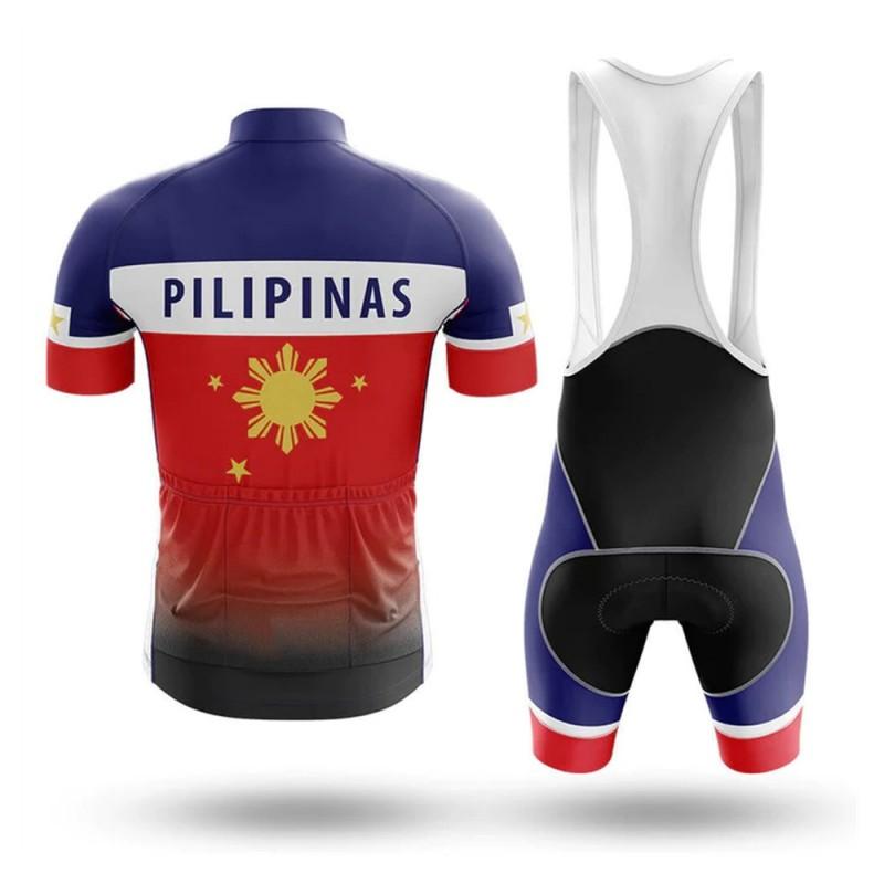 V2 Flag Short Sleeve Quick Dry Breathable Cycling Jersey Set Biking Mountain Bike
