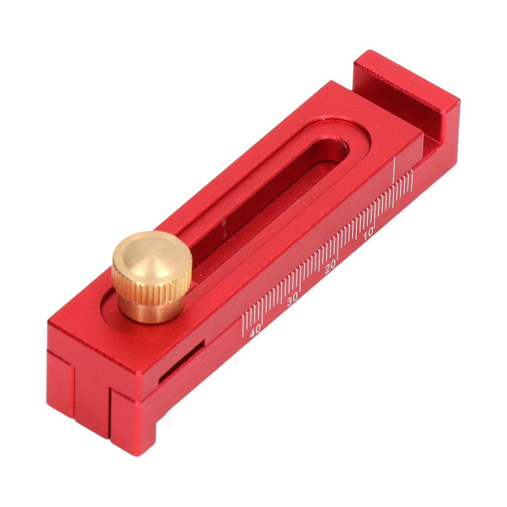 Woodworking Line Seam Gauge, Aluminum Alloy Depth Measuring Sawtooth Ruler, Marking Gauge Measuring Tools For Woodworking