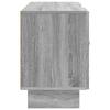 TV Stand 102 x 34.5 x 50 cm Grey Sonoma Particleboard