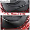 Подходит для Mazda 3 - 2025 Автомобильные Внутренние Накладки на Двери от Задевания Ногой Пленка Коврик Наклейка Деколь Защитная Крышка Аксессуары Комплект для Внутренней Модификации