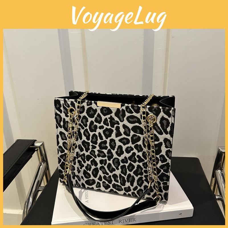 Zebra Leopard Fashion Pattern Women Large Capacity Shoulder Tote Bag Daily For