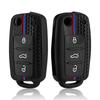 Силиконовый чехол-обложка для автомобильного ключа для Vw Volkswagen Polo Golf Passat Beetle Tiguan Jetta Seat Leon Altea Skoda Octavia Kodiaq